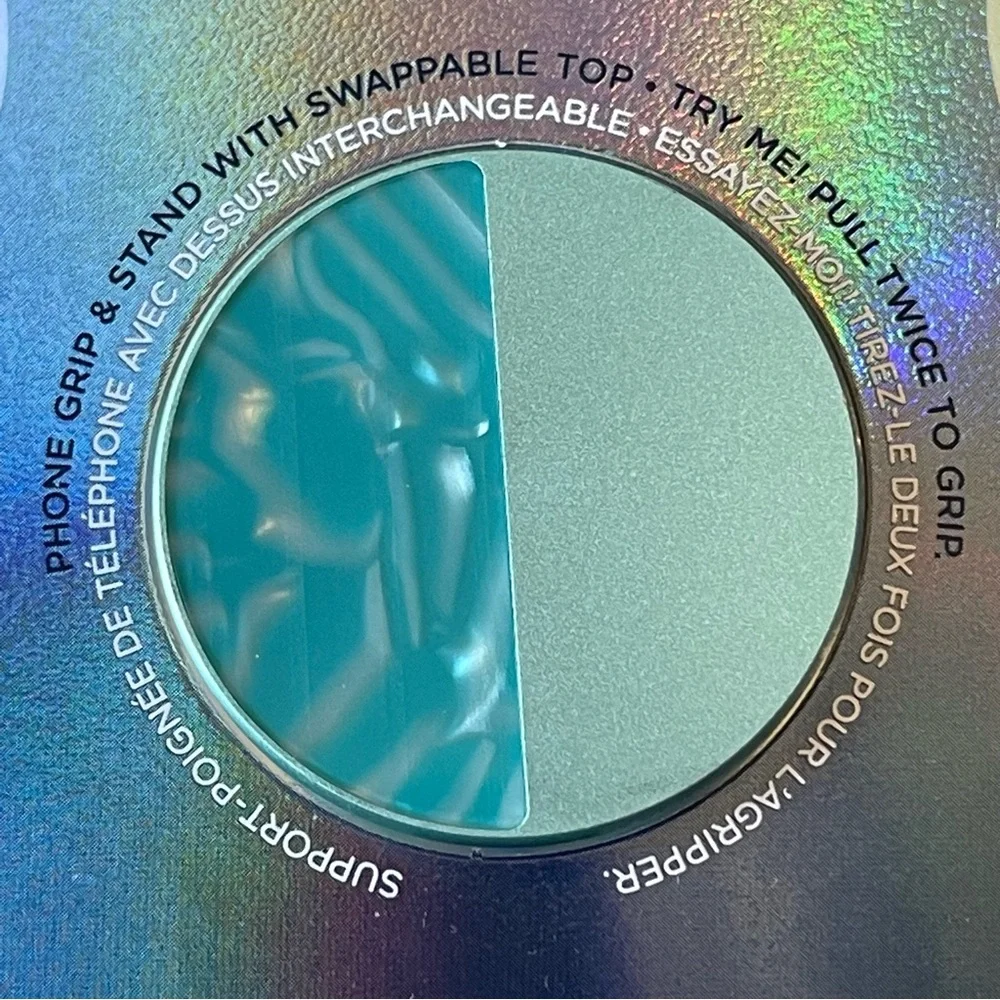 Popsocket - Glam Inlay Acetate Aqua (LUXE)